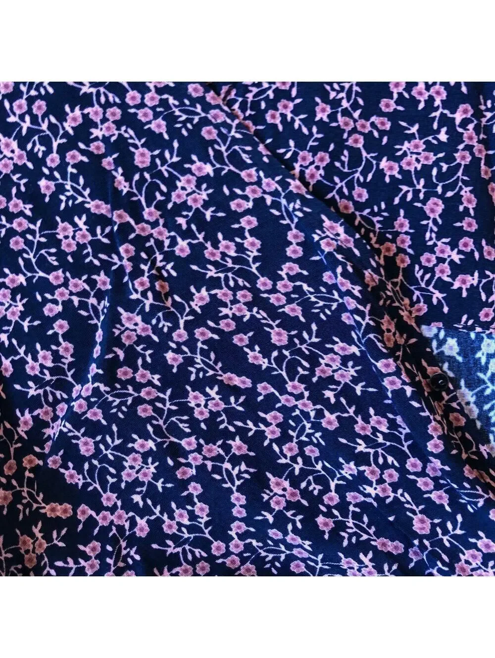 Free People EUC Women's Black Blush Clara Floral Tunic Size Small